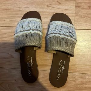 Anthropologie Slide Sandals